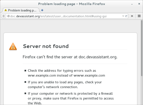 Problem loading page - Mozilla Firefox_122